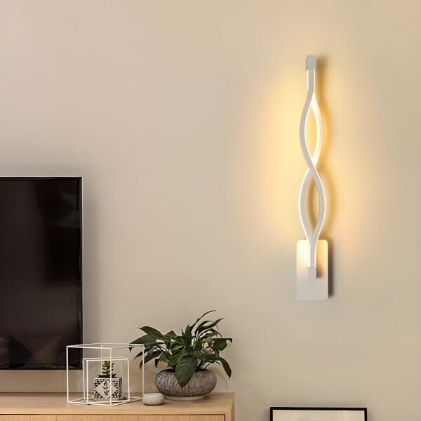 Wave LED Wall Lamp – Modern Decorative Aluminium Wall Light