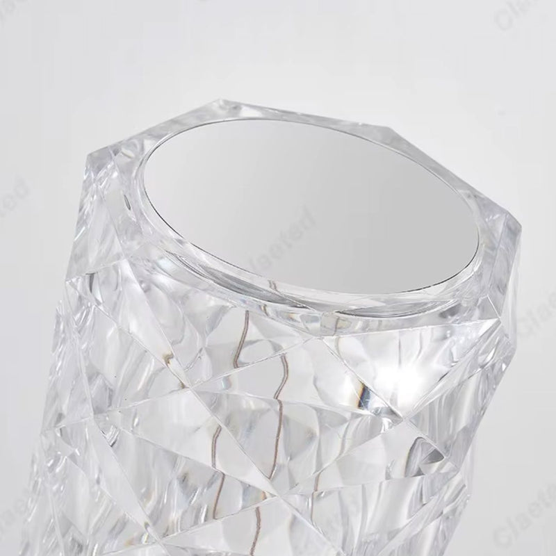 Crystal Touch LED Table Lamp – 16 Colours Wireless Rechargeable