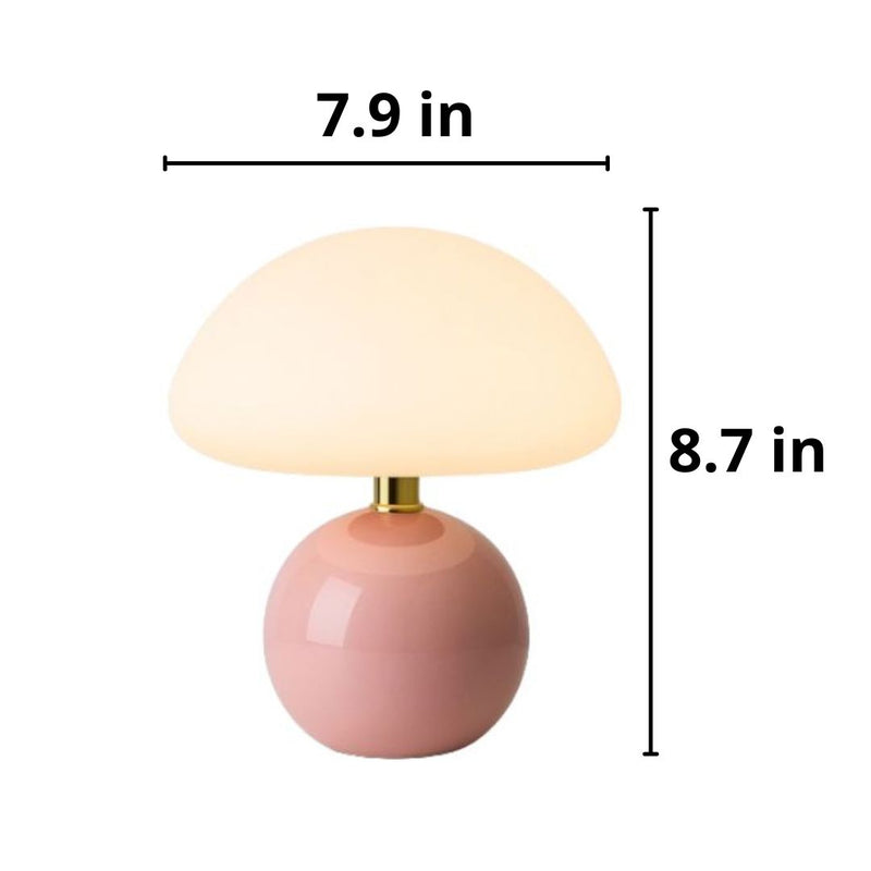 Mushroom Table Lamp – Modern Bedside & Desk Light