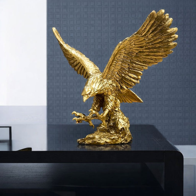 Golden Eagle Sculpture
