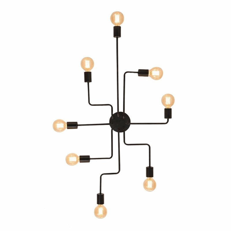 Spider Ceiling Light Fixture – Modern Industrial Chandelier (4, 6 or 8 Bulb Options)