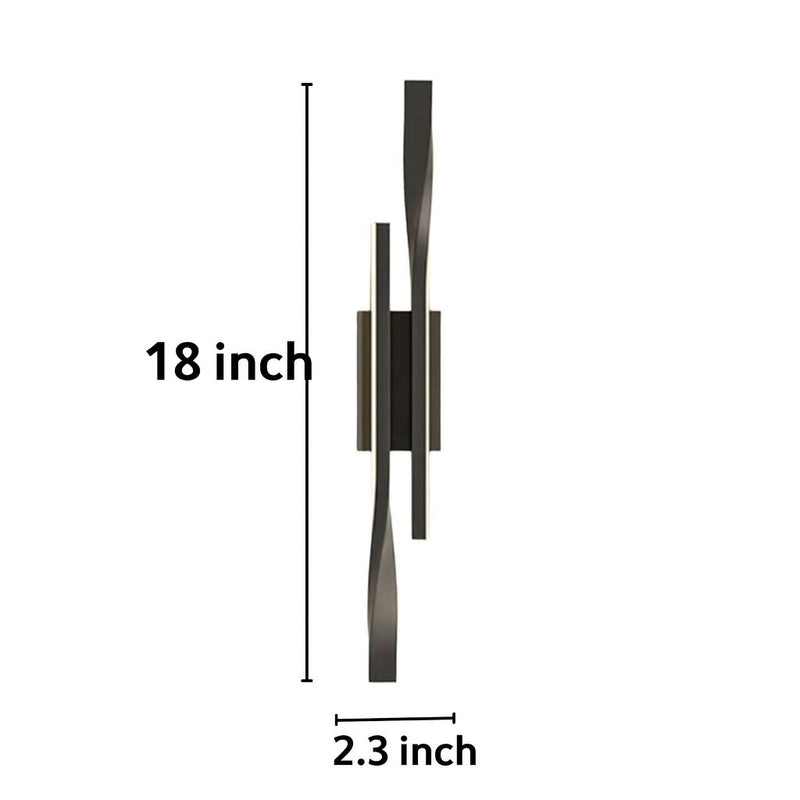 Parallel LED Wall Sconce – Modern Aluminum Wall Light