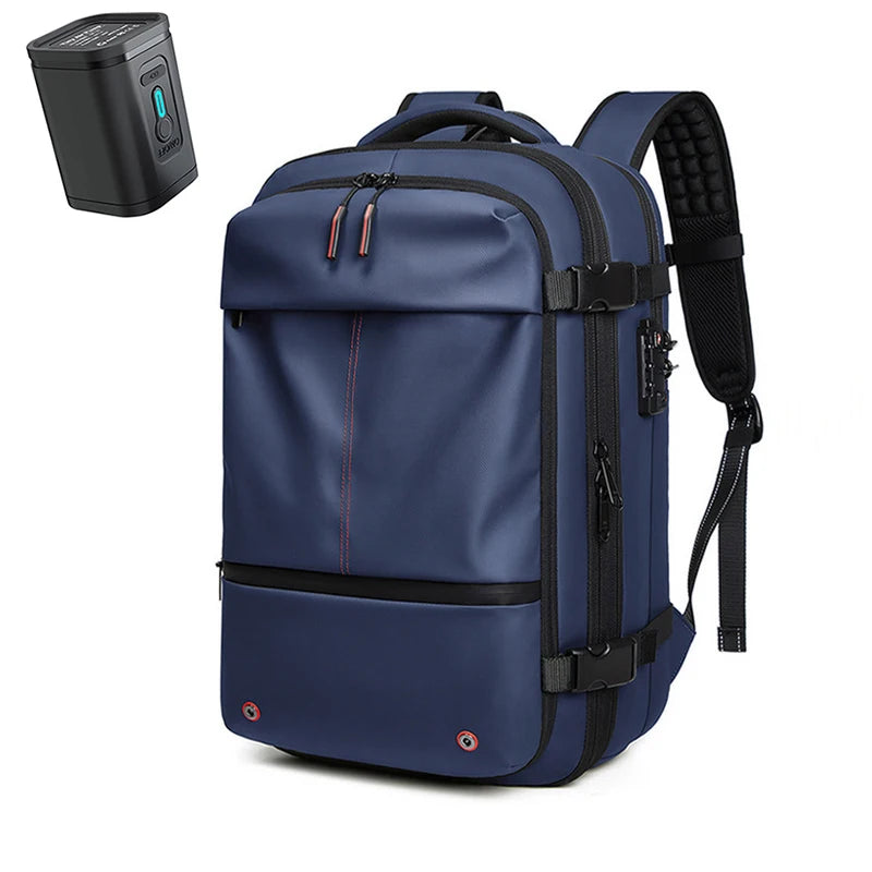 17" Expandable Travel Backpack for Men ā Large Capacity Laptop & Business Backpack