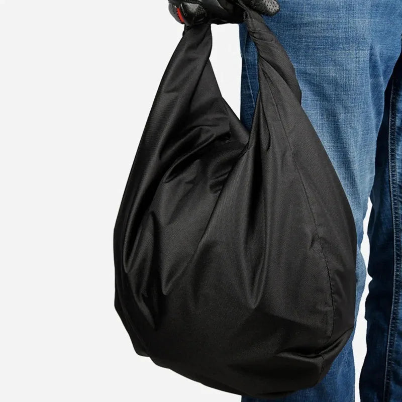 Motorcycle Helmet Bag with Anti-Theft Lock – Portable Rider Travel Storage Bag