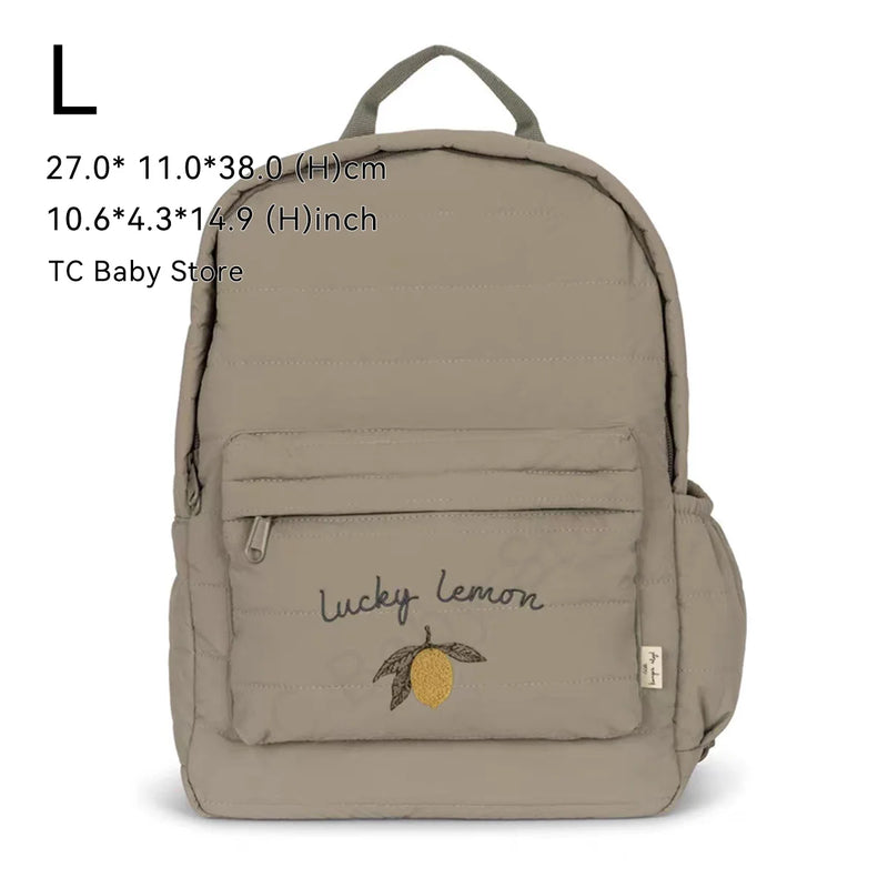 Kids Cherry Backpack – Cute Parent-Child Travel & School Bag