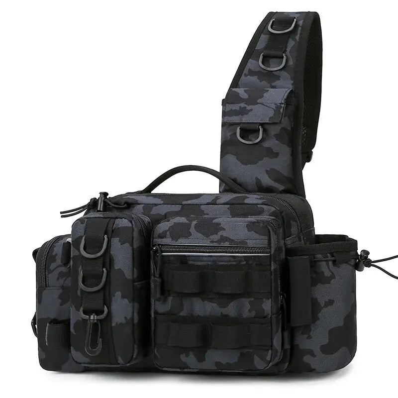 Fishing Tackle Backpack – Rod Holder & Gear Storage