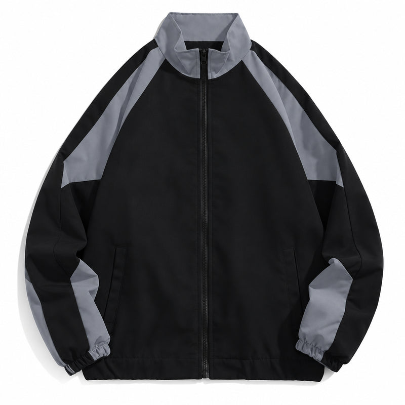 Men’s Reflective Windbreaker – Zipper, Lightweight & Streetwear