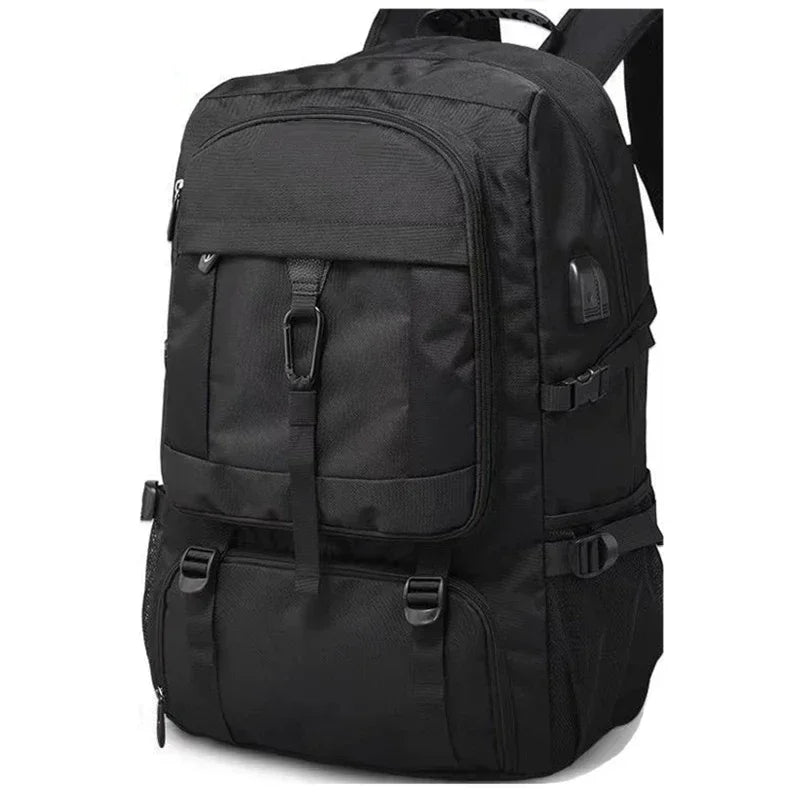 50L/80L Large Travel Backpack – Waterproof, Shoe Compartment & Sports Bag