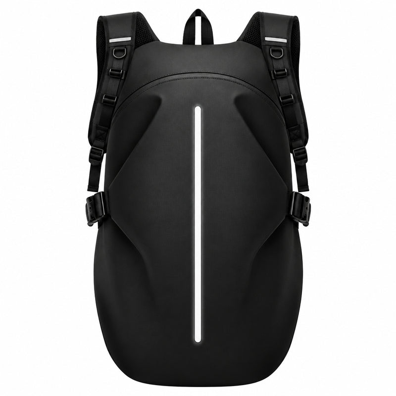 Motorcycle Helmet Backpack – Large, Waterproof & Reflective