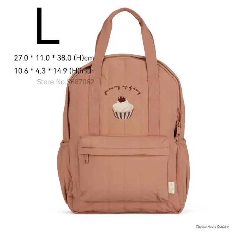 Kids Cherry Backpack – Cute Parent-Child Travel & School Bag