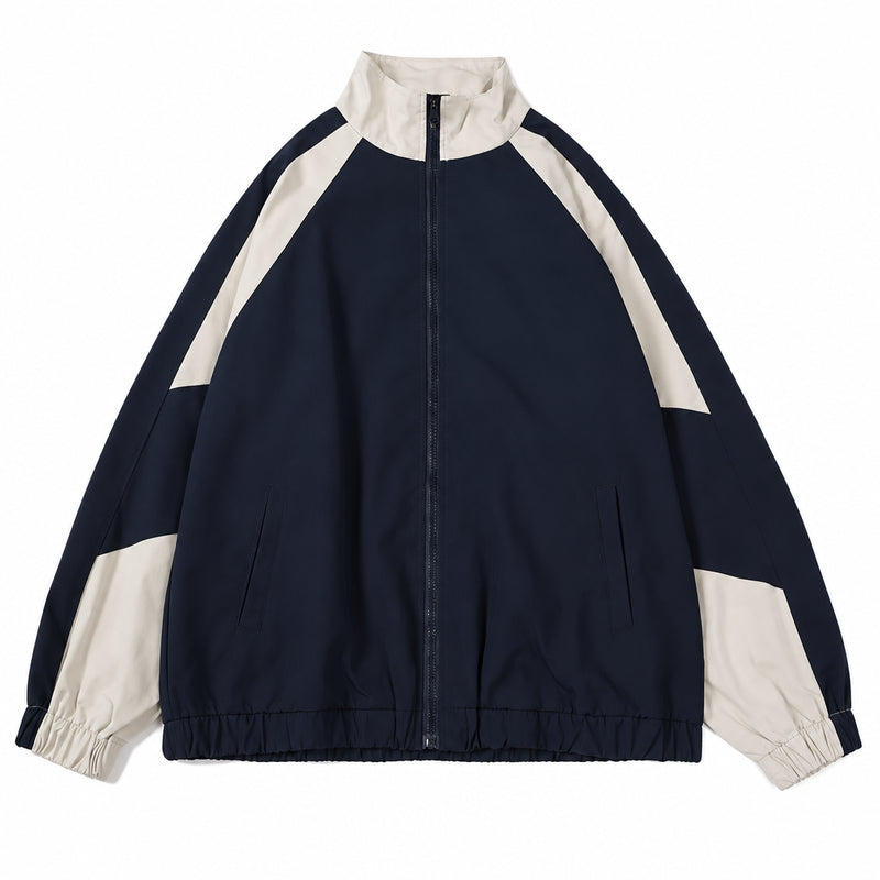 Men’s Reflective Windbreaker – Zipper, Lightweight & Streetwear