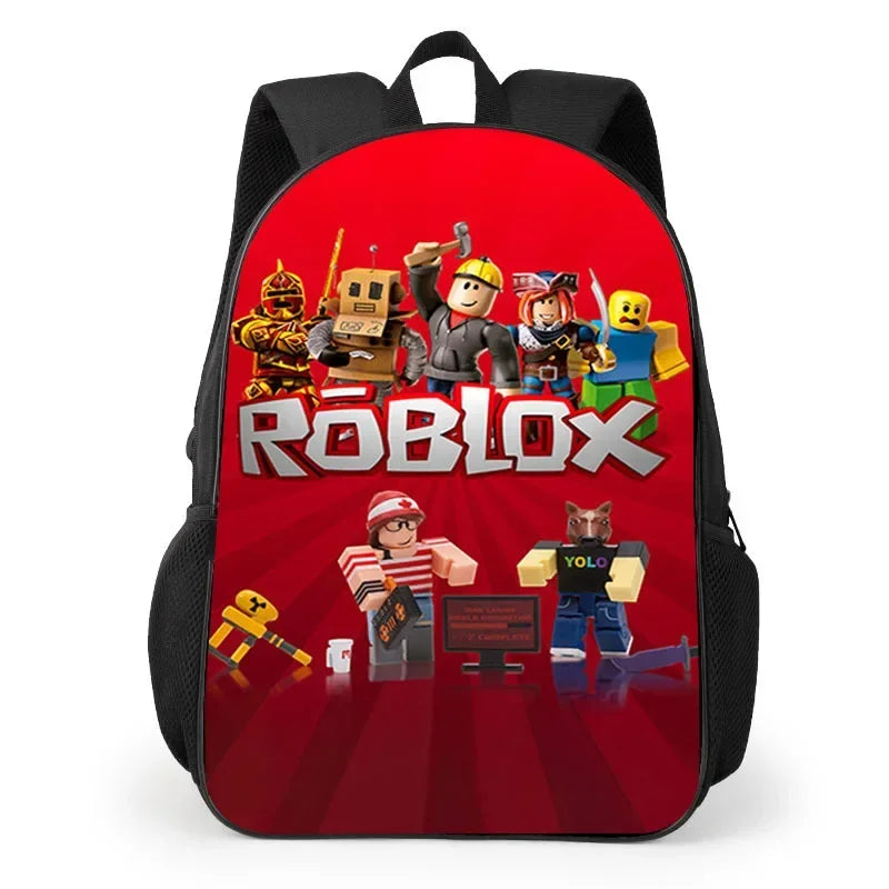 Roblox Cartoon Backpack – Stylish School & Travel Bag