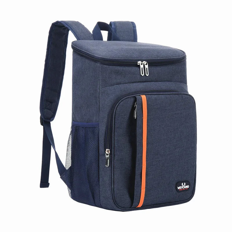 18L Insulated Cooler Lunch Bag – Waterproof Thermal Food Storage Backpack