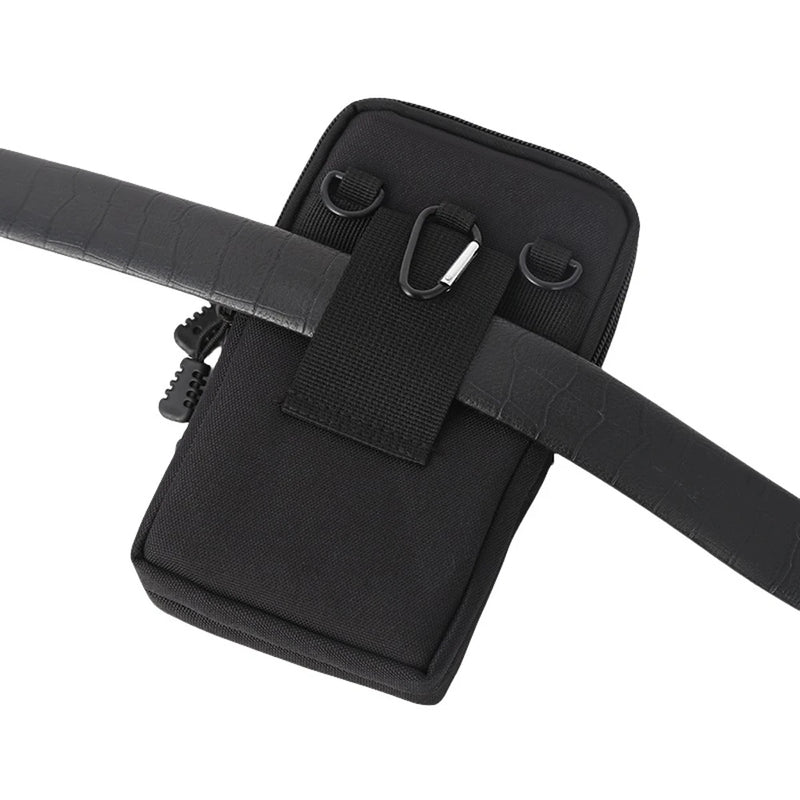 Men’s Mini Waist Bag – Multifunctional Crossbody Phone Pouch