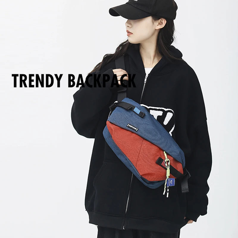 High-Quality Nylon Waist Pack – Unisex Chest & Crossbody Bag