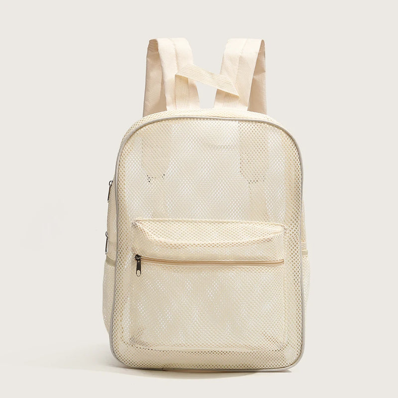 Women's Breathable Mesh Backpack – Lightweight, Casual & Travel Bag