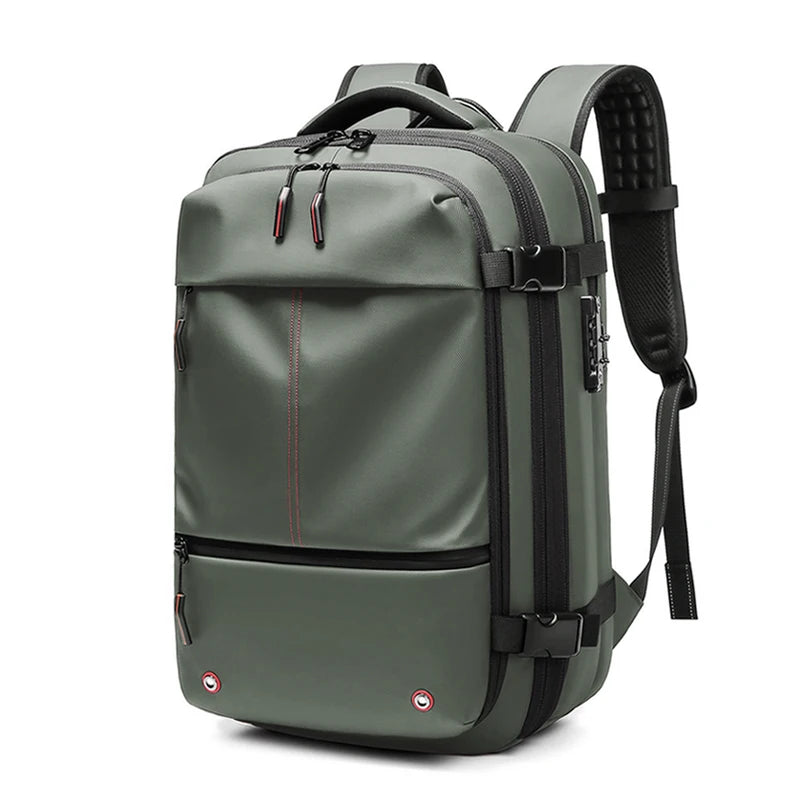 17" Expandable Travel Backpack for Men ā Large Capacity Laptop & Business Backpack