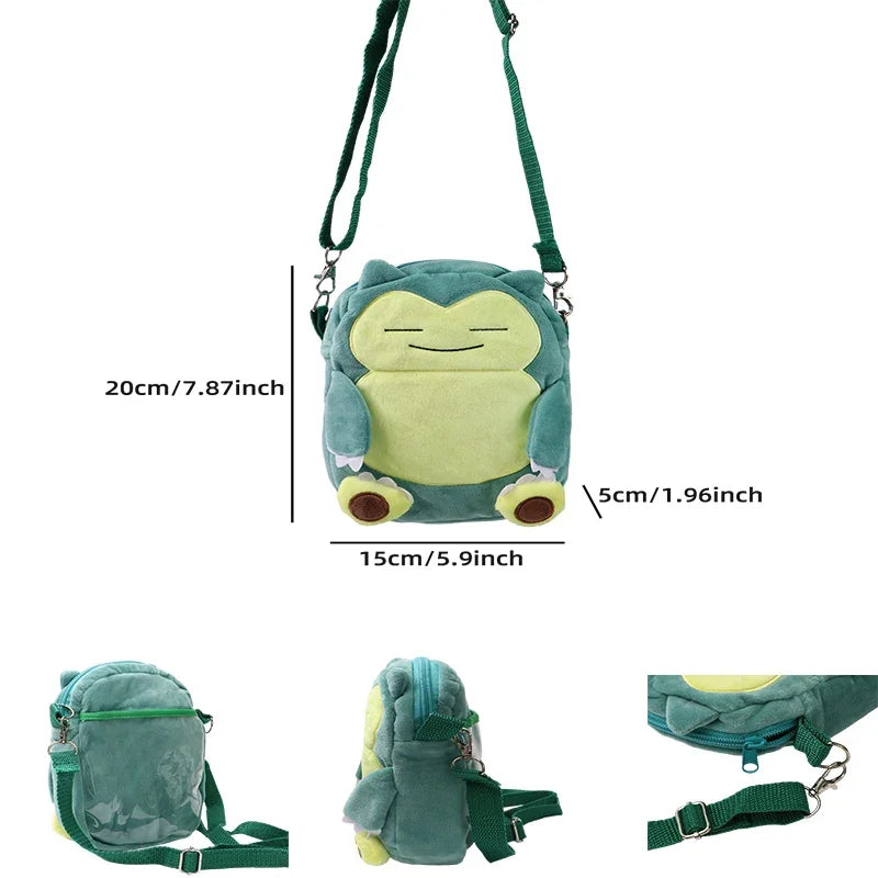 Pokemon Plush Backpack – Cute Anime Shoulder Bag
