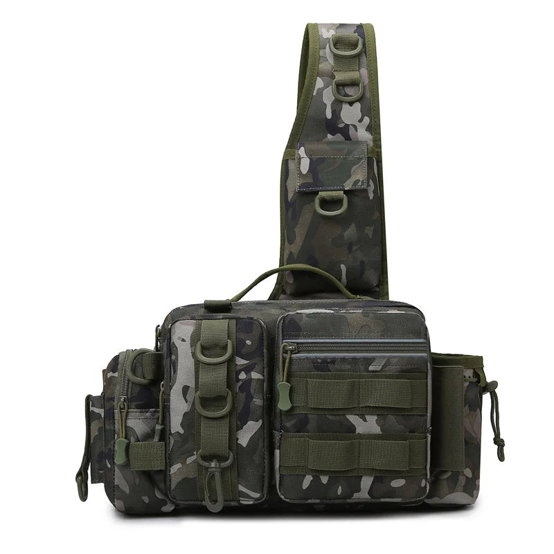 Fishing Tackle Backpack – Rod Holder & Gear Storage