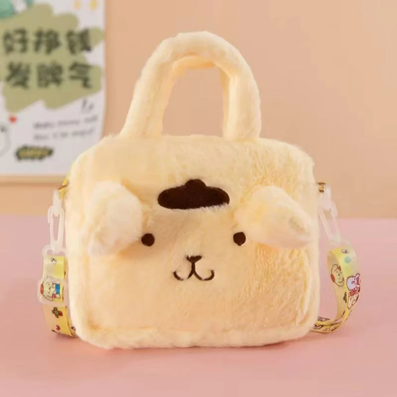 Sanrio Cartoon Crossbody Bag – Cute, Soft & Compact Travel Handbag