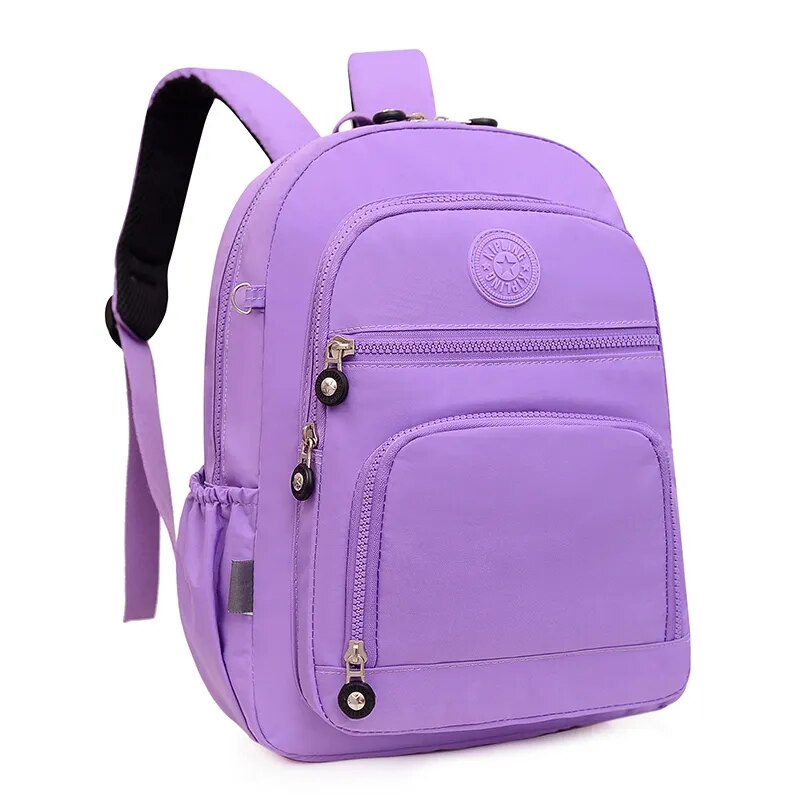 UrbanFlex Multi-Compartment Girls’ School Backpack – Stylish & Practical