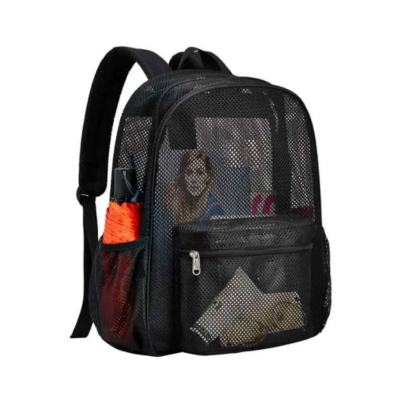 Women's Breathable Mesh Backpack – Lightweight, Casual & Travel Bag