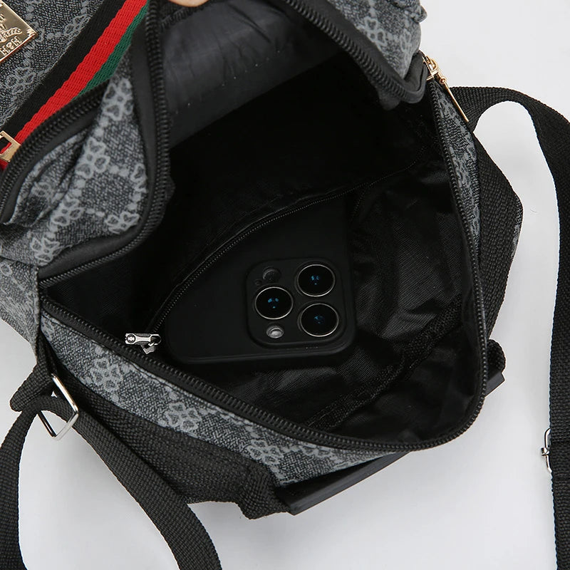 Men’s Waterproof Crossbody Bag – Large Capacity Business & Travel Sling