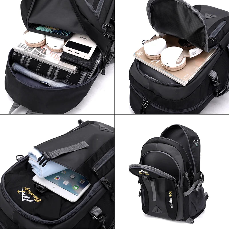 Motorcycle Adventure Backpack – Large-Capacity Water-Resistant Riding Bag