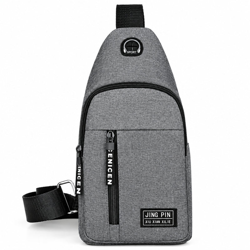 Men’s Crossbody Chest Bag – Multifunctional Travel Sling Bag