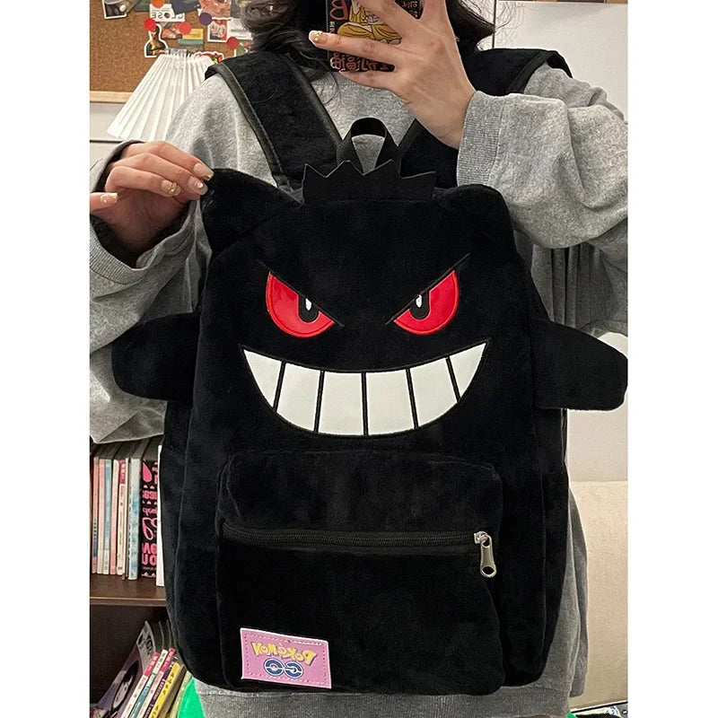 Gengar Backpack – Cute Kawaii Anime Bag, Large Capacity