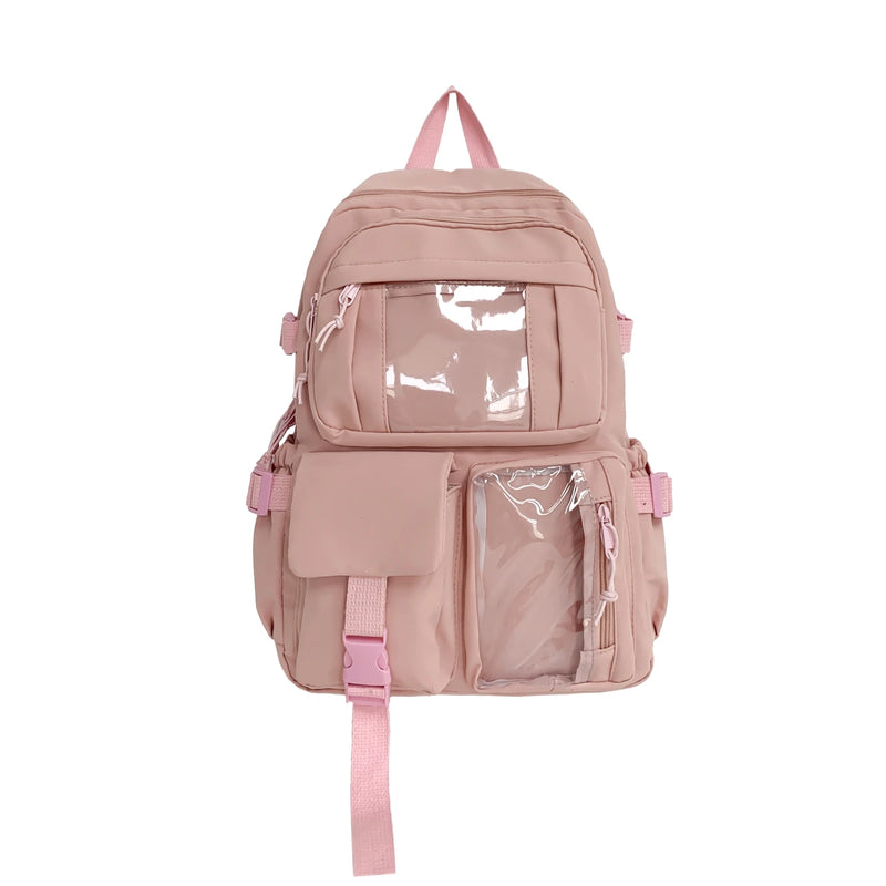 Women’s Nylon Backpack – Cute, Lightweight & Multi-Pocket