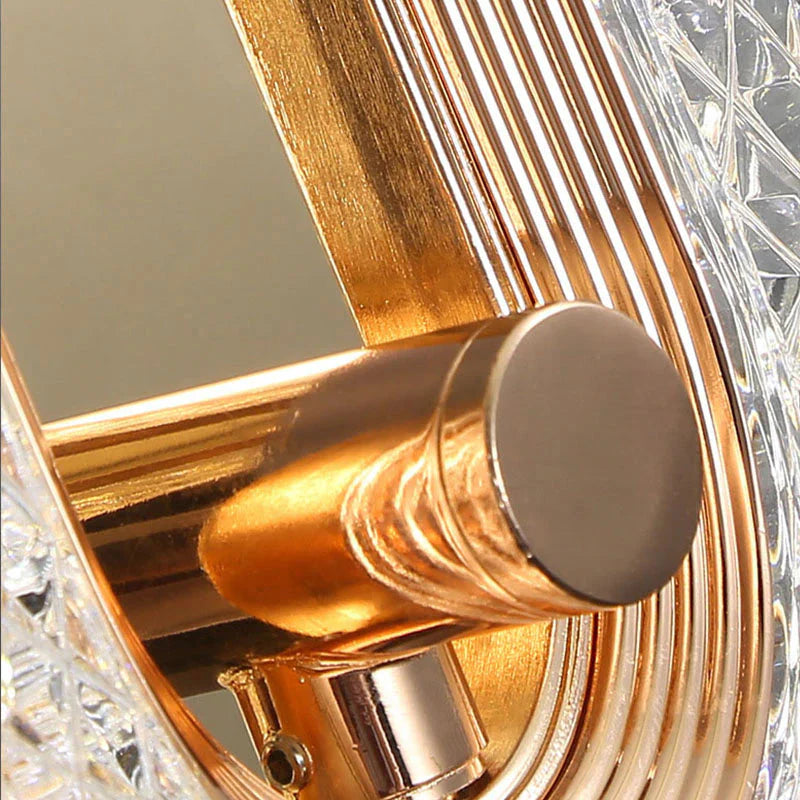 Arandela de Luxo Cristal Oval luzes Conceito