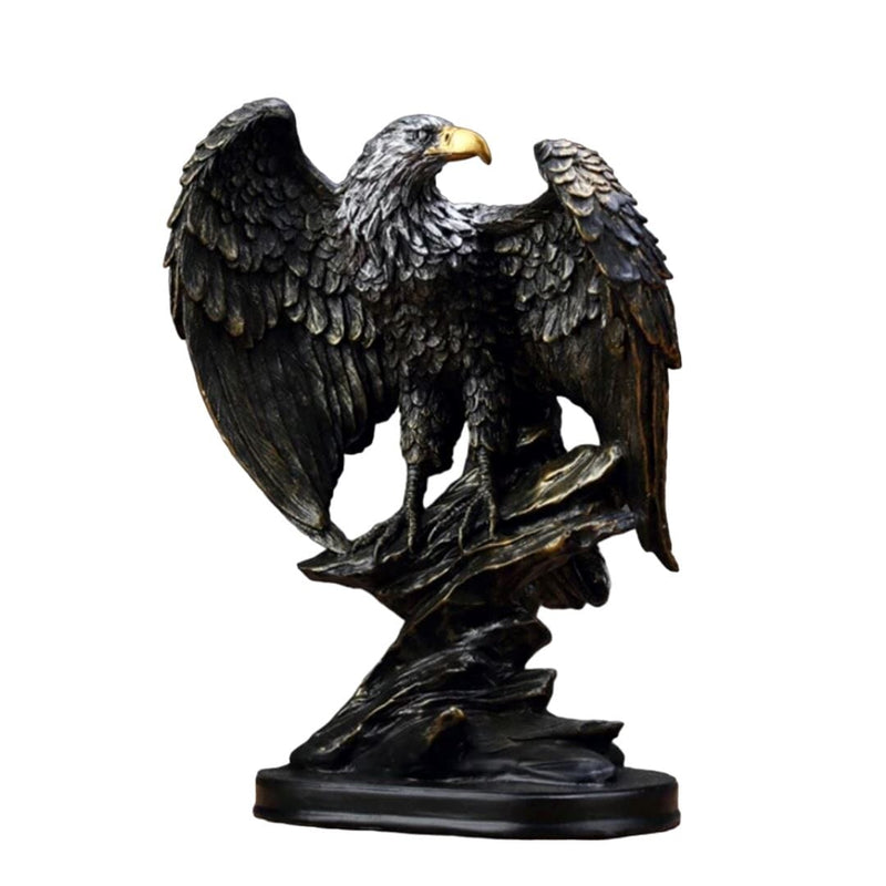 Escultura Nordica Águia 25x19cm Resina - 0030 Conceito