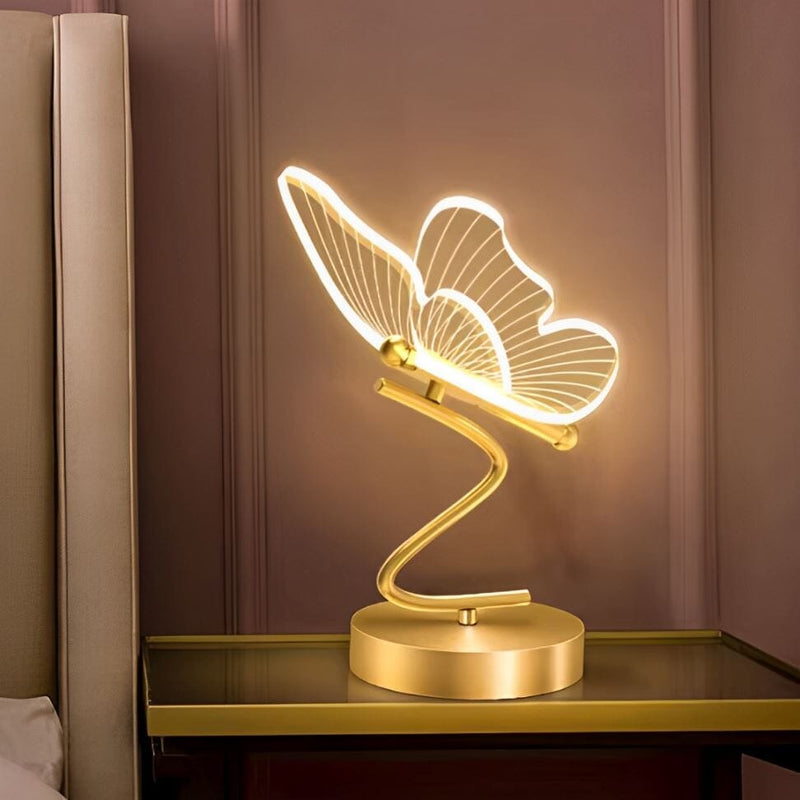 Luminária Abajur de Mesa Butterfly Fix Abajur - 0032 YuDome