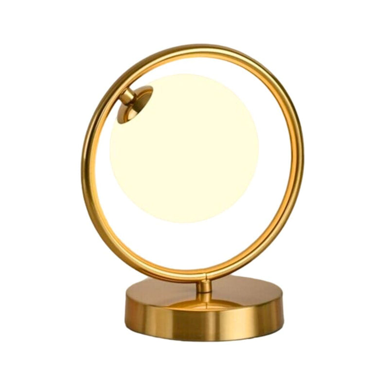 Luminária Abajur de Mesa Circular Harmony Abajur - 0004 Conceito