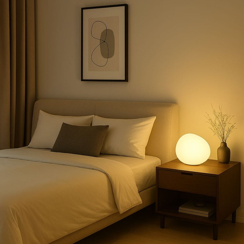 Luminária Abajur de Mesa Conch Abajur - 0028 Conceito