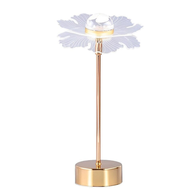 Luminária Abajur de Mesa Flower 38cm Abajur - 0006 Conceito