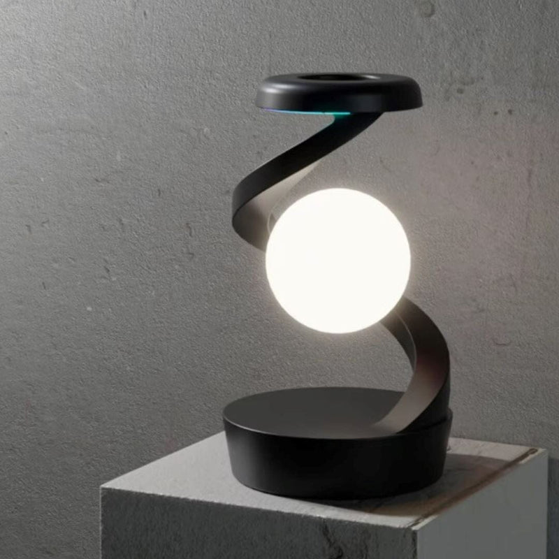 Luminária Abajur de Mesa Flying 3D Recarregamento Sem fio e RGB Abajur - 0042 Conceito