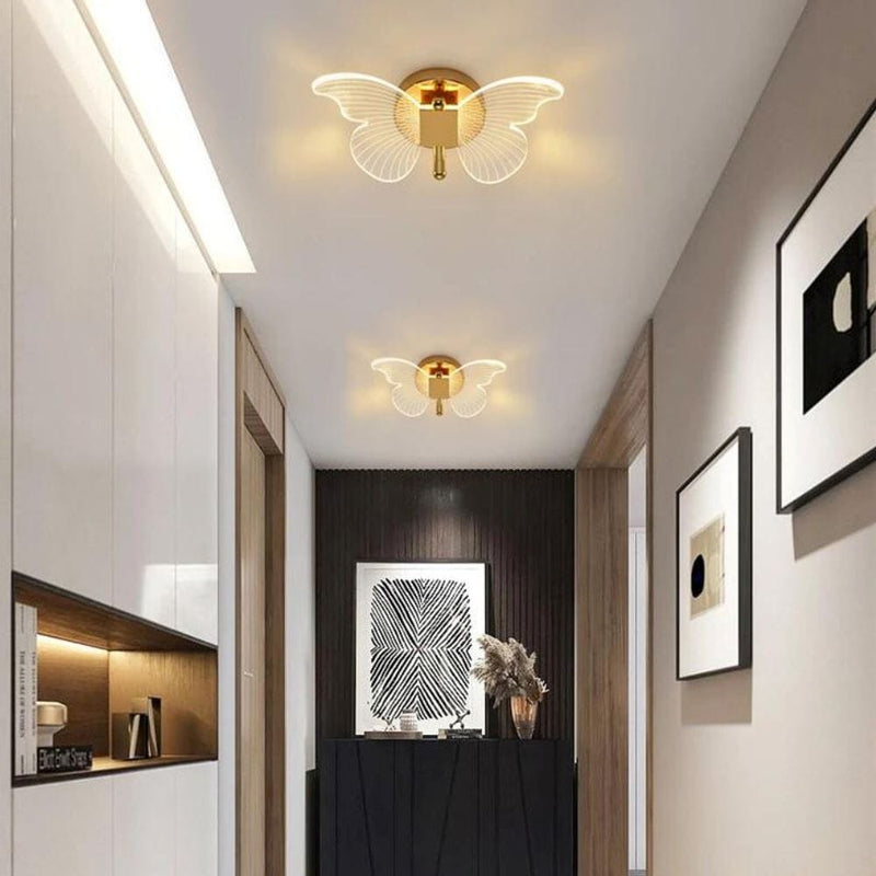 Luminária Arandela de Parede - Butterfly luzes Conceito