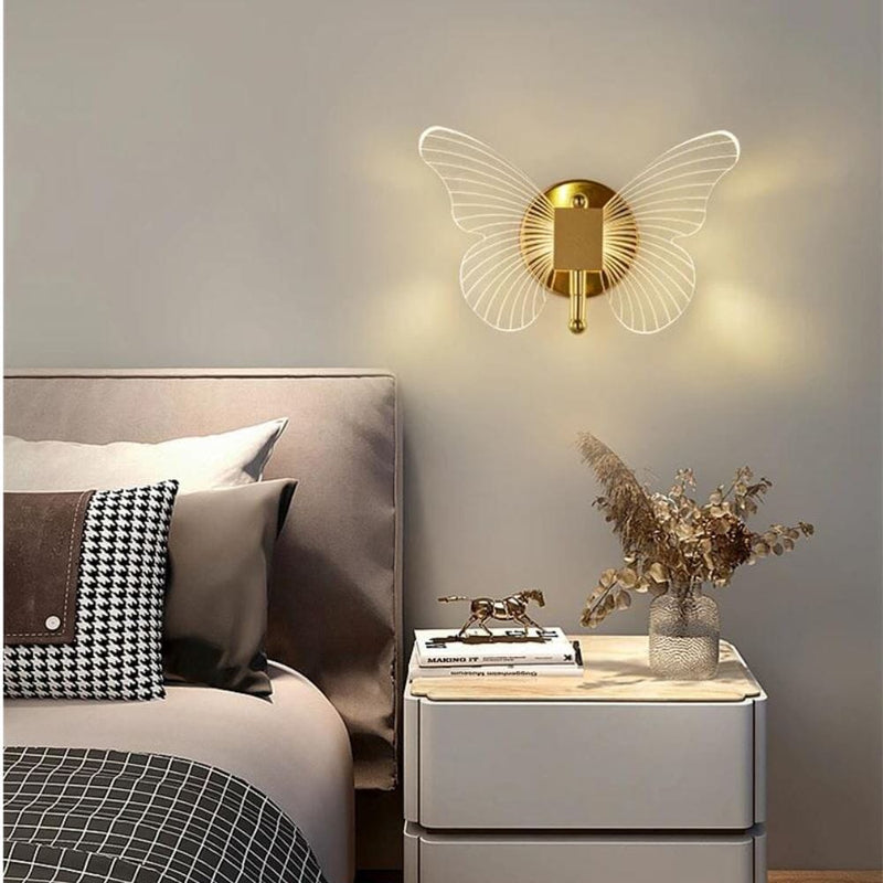 Luminária Arandela de Parede - Butterfly luzes Conceito