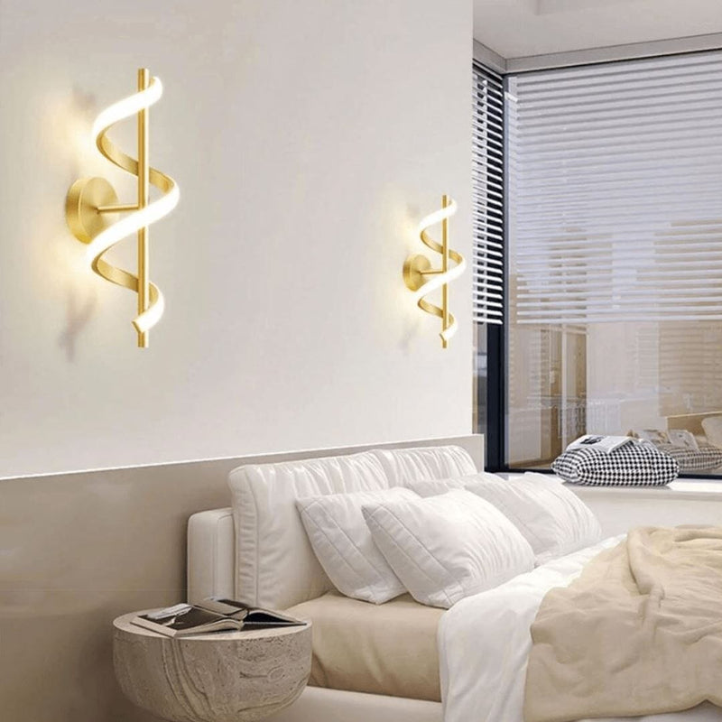 Luminária Arandela de Parede Espiral 2.0 Conceito