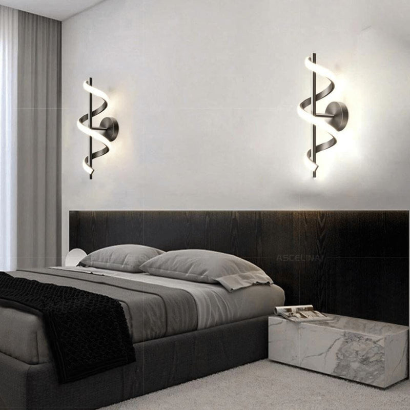 Luminária Arandela de Parede Espiral 2.0 Conceito