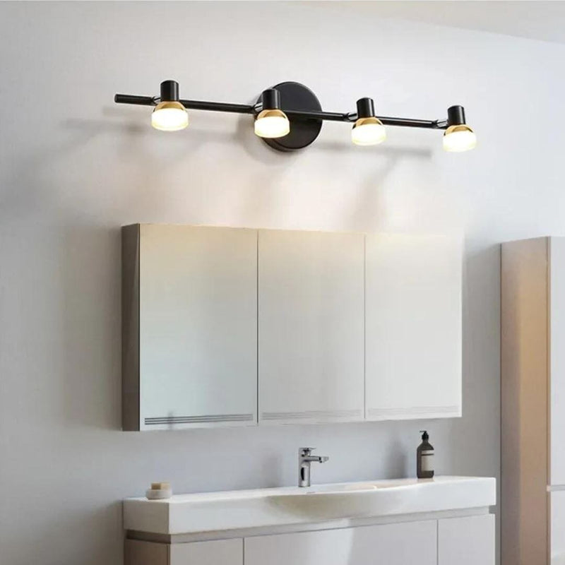 Luminária Articulada Trilho Montana (4 holofotes) Arandela 0038 Conceito