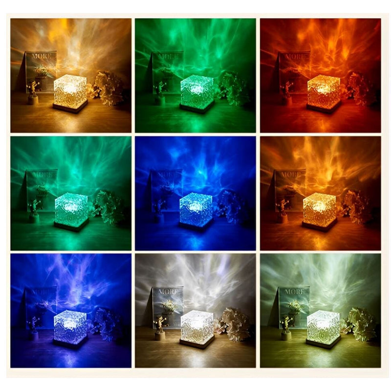 Luminária de Mesa Ripple RBG - 16 Cores Abajur - 0035 YuDome