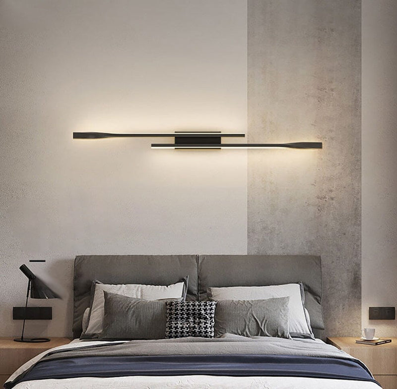 Luminária de Parede Paralelas Vertical luzes projeto-150