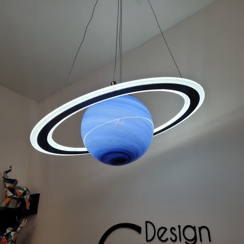 Lustre Pendente Decorativo Saturno Lustre - 0022 Conceito