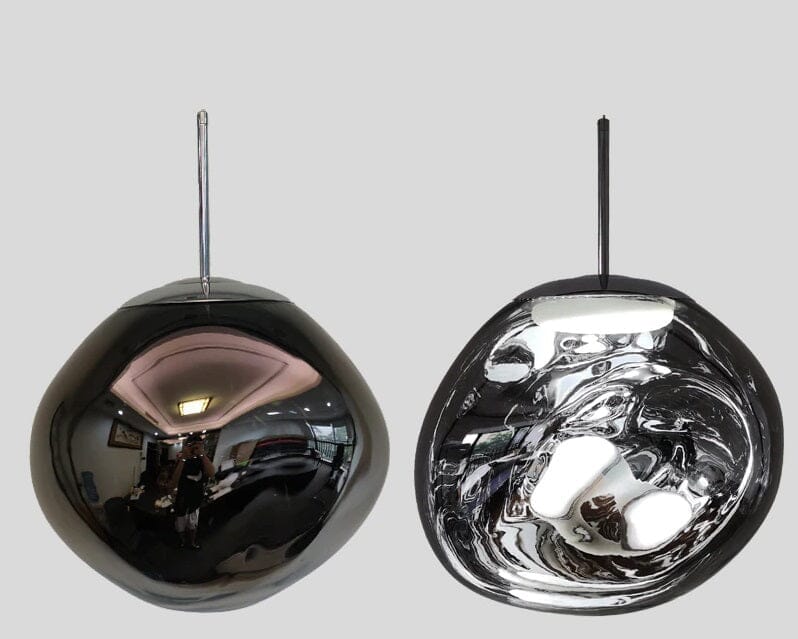 Lustre Pendente Luxuoso Lava Macaron Nórdico luzes Conceito Cinza Esfumaçado 15cm