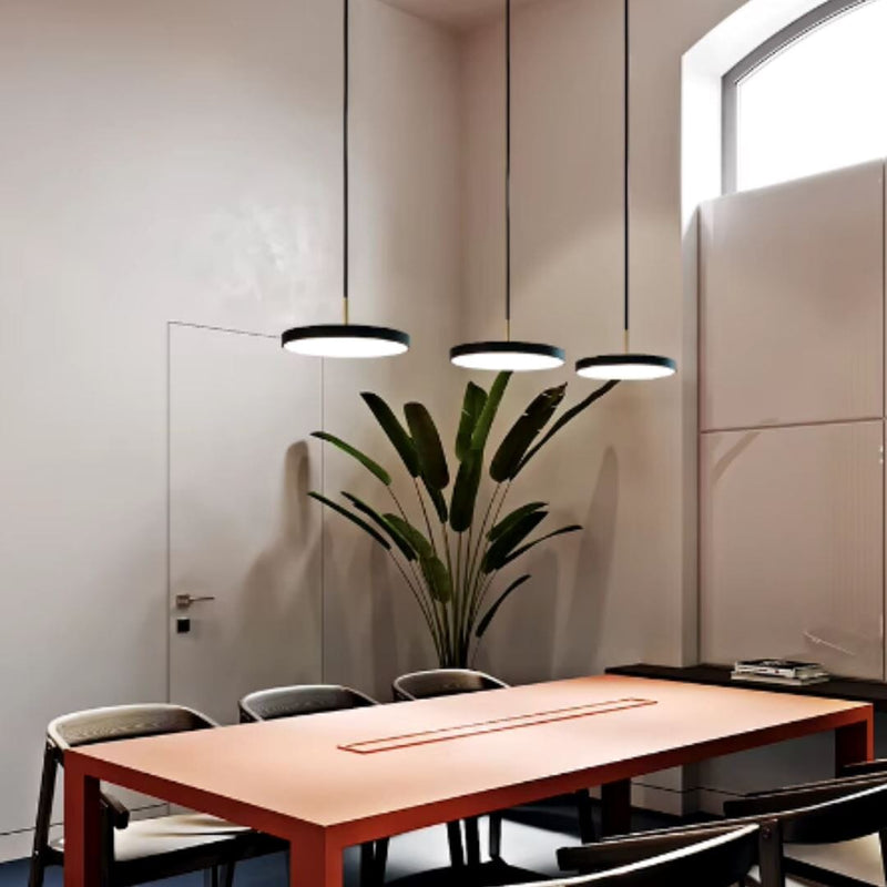 Nordic Minimalist Discus Pendant Light