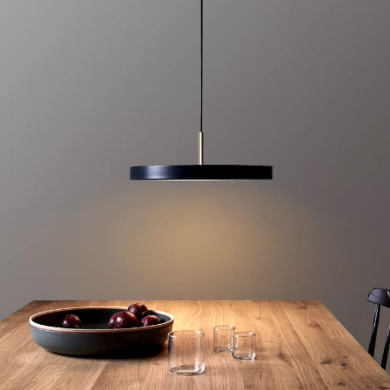 Nordic Minimalist Discus Pendant Light