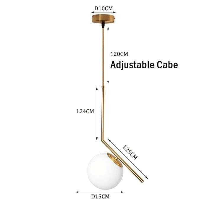 Orbit Round LED Pendant Light